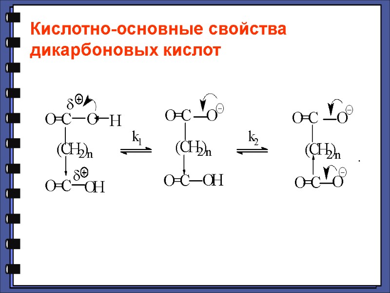 Кислотно-основные свойства дикарбоновых кислот